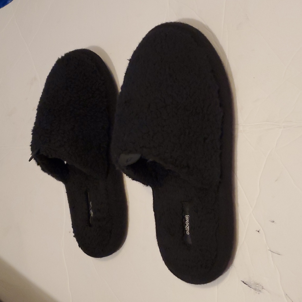 Allbirds Wool Dweller Slippers in Natural Black Size 8 NWOB - Picture 3 of 11